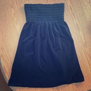 Juicy Couture Black Terry Cloth Dress sz L